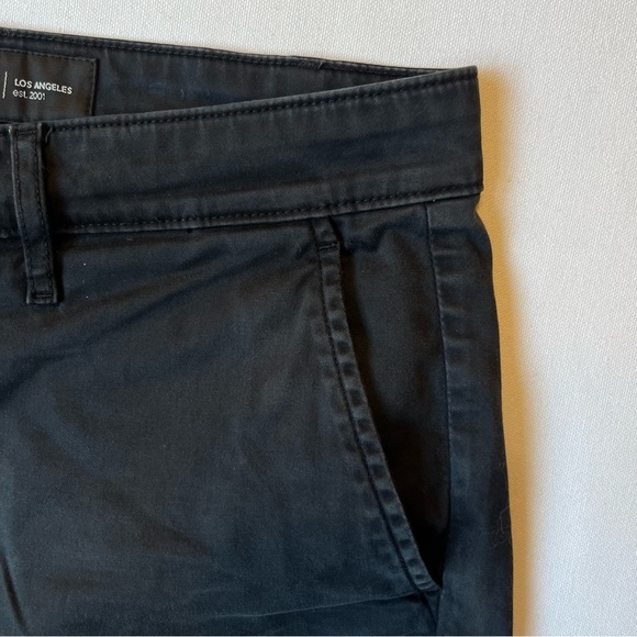 AG Adriano Goldschmied Cipher 7" Slim shorts Chino Faded black 40 Flat front Men - Picture 3 of 8